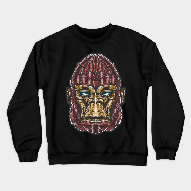 Iron kong Crewneck Sweatshirt by Luckyart11